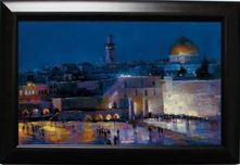 Michael Flohr Art Michael Flohr Art The Old City (Mini) (Framed)